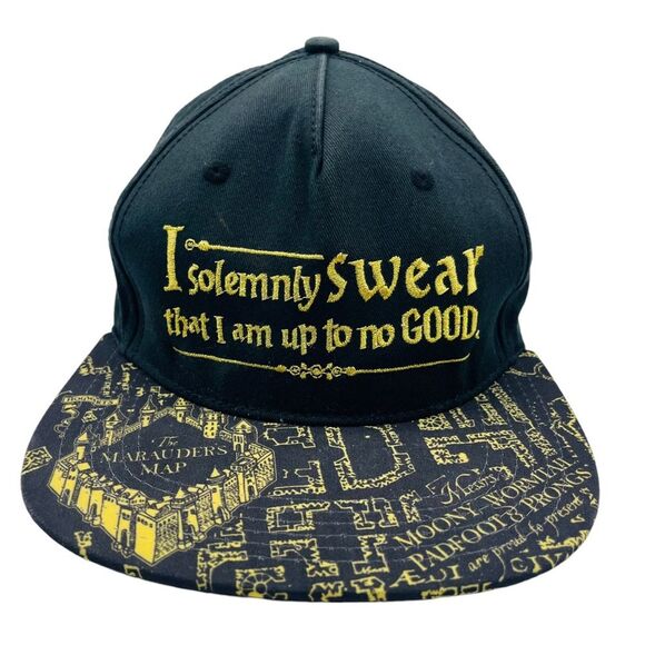 Harry Potter "I Solemnly Swear That I Am Up to No Good" Baseball Hat - Picture 1 of 6